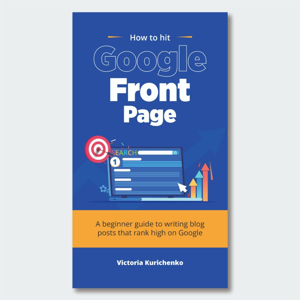 How to hit the google front page - ebook