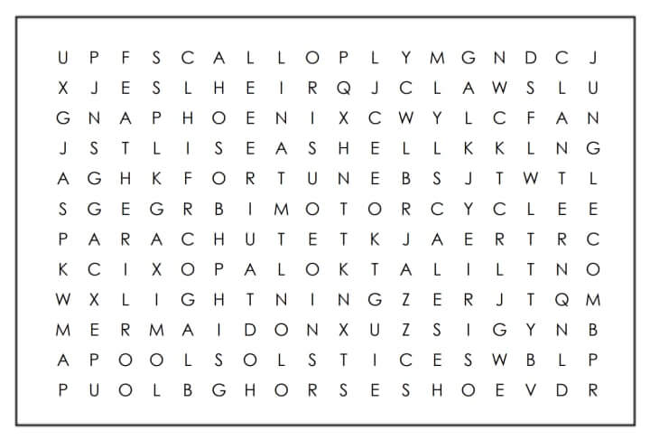 vocal challenge word search puzzle