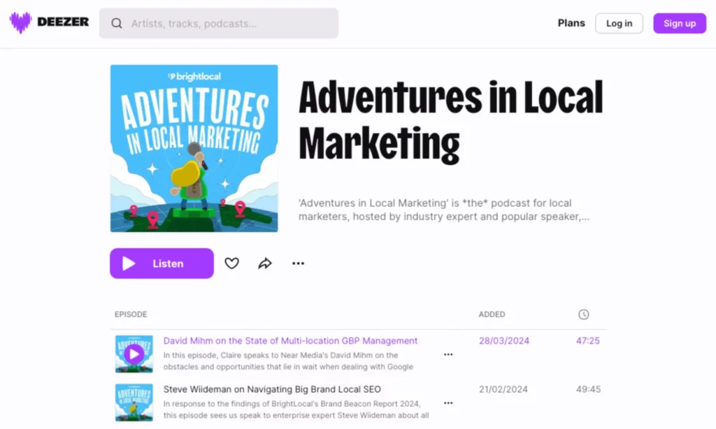 Adventures in Local Marketing podcast